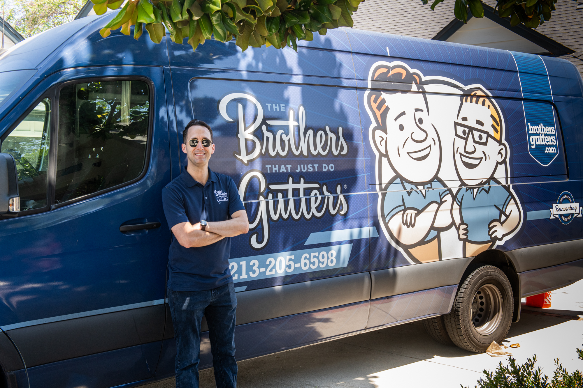 The Brothers That Just Do Gutters Los Angeles team
